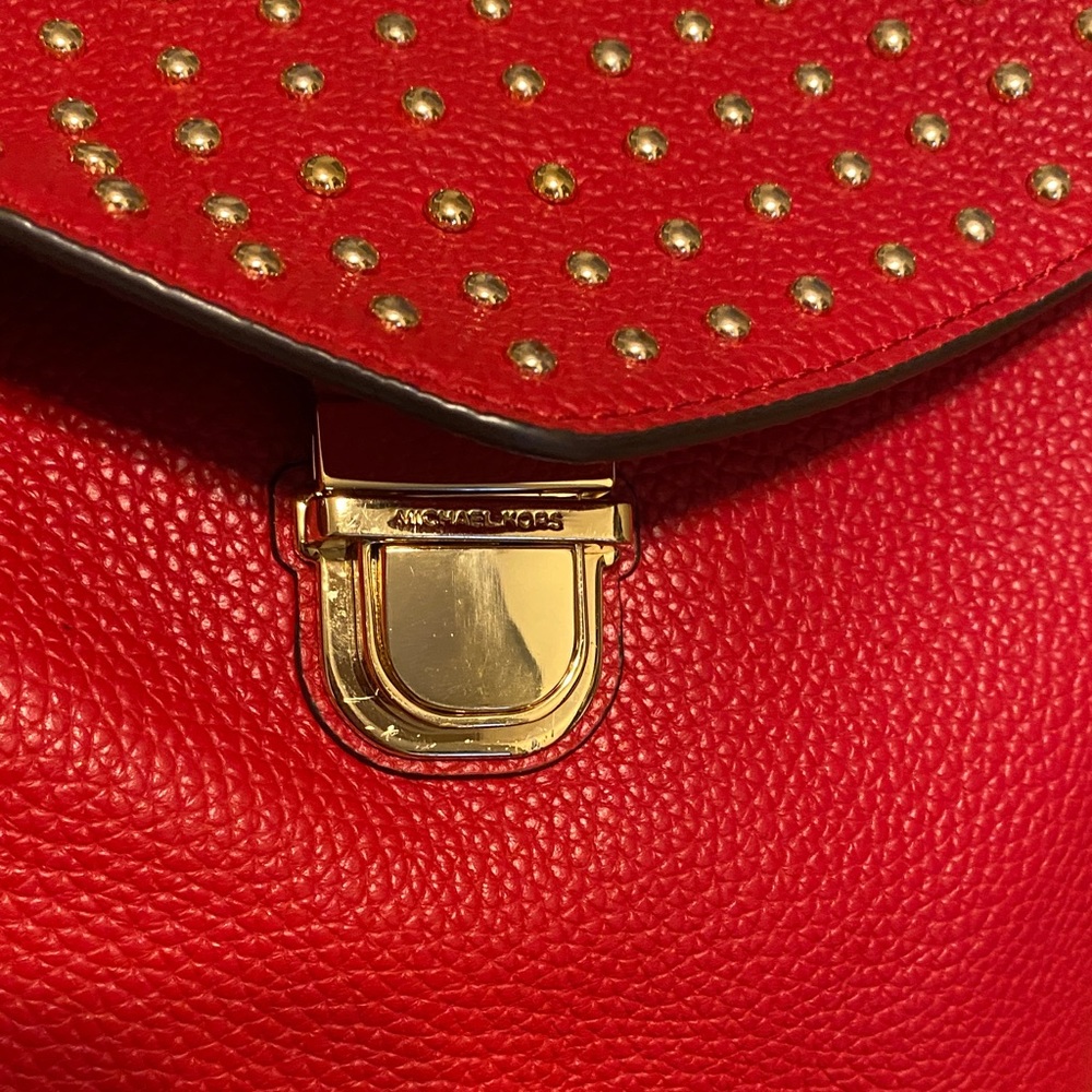 Michael Kors Backpack with Gold Studs - Picture 4 of 9